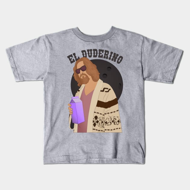 El Duderino Kids T-Shirt by eveline